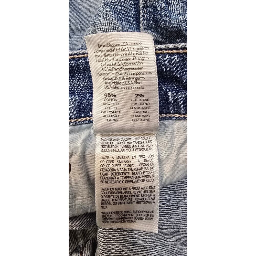 MOTHER Superior The Ditcher Crop Jeans Running With Scissors Button Fly Size 26 - Picture 7 of 11